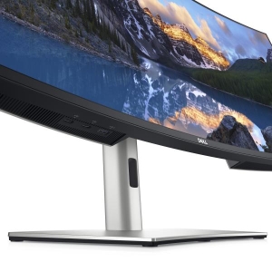 DELL UltraSharp U3824DW LED display 95,2 cm (37.5\") 3840 x 1600 Pixels Wide Quad HD+ LCD Zwart, Zilver