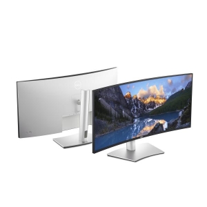 DELL UltraSharp U3824DW LED display 95,2 cm (37.5\") 3840 x 1600 Pixels Wide Quad HD+ LCD Zwart, Zilver