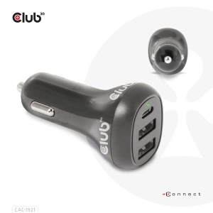 CLUB3D Notebook / Laptop Car Charger 36 Watt