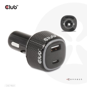 CLUB3D Notebook / Laptop Power Car Charger 63 Watt