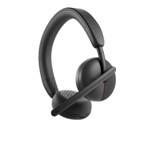 DELL WL3024 Headset Bedraad en draadloos Hoofdband Oproepen/muziek USB Type-C Bluetooth Zwart