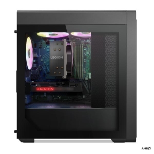 Lenovo Legion T5 AMD Ryzen™ 7 7700 32 GB DDR5-SDRAM 1 TB SSD NVIDIA GeForce RTX 4070 Ti Windows 11 Home Tower PC Grijs