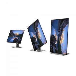 DELL UltraSharp U2718Q 68,6 cm (27\") 3840 x 2160 Pixels 4K Ultra HD LCD Zwart, Zilver