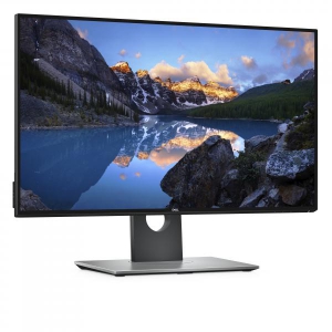 DELL UltraSharp U2718Q 68,6 cm (27\") 3840 x 2160 Pixels 4K Ultra HD LCD Zwart, Zilver