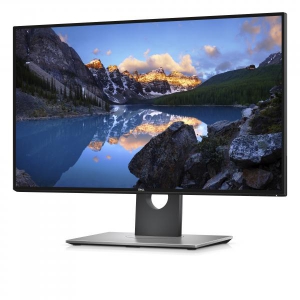 DELL UltraSharp U2718Q 68,6 cm (27\") 3840 x 2160 Pixels 4K Ultra HD LCD Zwart, Zilver