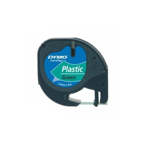 LETRATAG TAPE PLASTIC GROEN