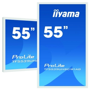 iiyama ProLite TF5539UHSC-W1AG computer monitor 139,7 cm (55\") 3840 x 2160 Pixels 4K Ultra HD LED Touchscreen Multi-gebruiker Wi