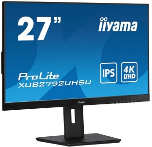 iiyama ProLite XUB2792UHSU-B5 computer monitor 68,6 cm (27\") 3840 x 2160 Pixels 4K Ultra HD LED Zwart