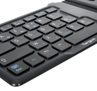 Targus AKF003FR toetsenbord Bluetooth AZERTY Frans Zwart