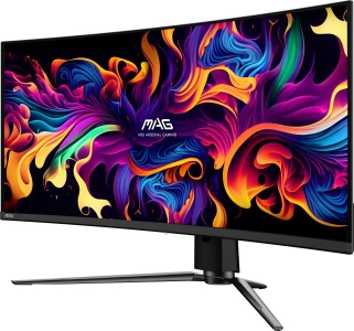 MSI MAG 341CQP QD-OLED computer monitor 86,4 cm (34\") 3440 x 1440 Pixels UltraWide Quad HD QDOLED Zwart