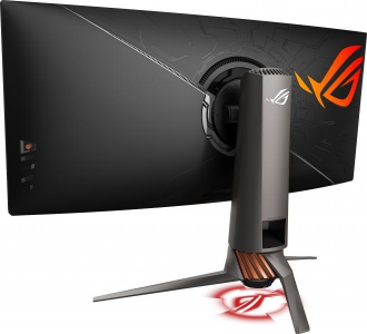 ASUS ROG Swift PG349Q 86,7 cm (34.1\") 3440 x 1440 Pixels UltraWide Quad HD LED Koper, Titanium