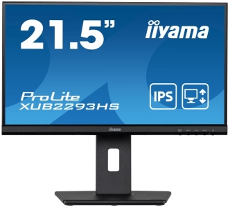 iiyama ProLite XUB2293HS-B5 computer monitor 54,6 cm (21.5\") 1920 x 1080 Pixels Full HD LED Zwart