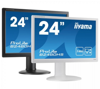 iiyama ProLite B2480HS-W2 LED display 59,9 cm (23.6\") 1920 x 1080 Pixels Full HD Wit