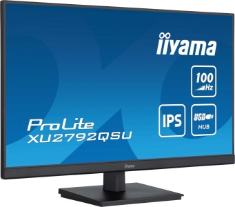 iiyama ProLite computer monitor 68,6 cm (27\") 2560 x 1440 Pixels Dual WQHD LED Zwart