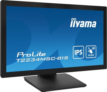 iiyama ProLite T2234MSC-B1S computer monitor 54,6 cm (21.5\") 1920 x 1080 Pixels Full HD Touchscreen Zwart