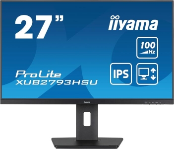 iiyama ProLite computer monitor 68,6 cm (27\") 1920 x 1080 Pixels Full HD LED Zwart