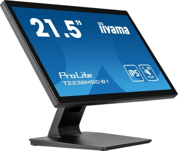 iiyama ProLite T2238MSC-B1 computer monitor 54,6 cm (21.5\") 1920 x 1080 Pixels Full HD LED Touchscreen Zwart