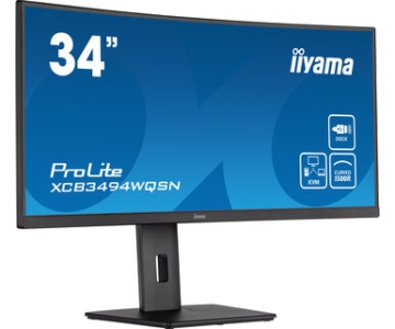 iiyama ProLite XCB3494WQSN-B5 LED display 86,4 cm (34\") 3440 x 1440 Pixels UltraWide Quad HD Zwart