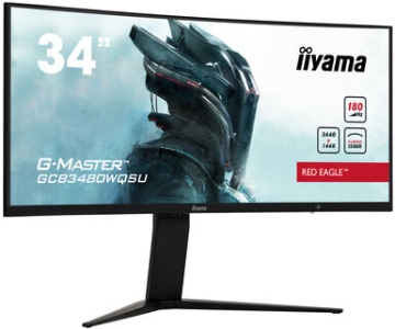 iiyama G-MASTER GCB3480WQSU-B1 computer monitor 86,4 cm (34\") 3440 x 1440 Pixels UltraWide Quad HD LCD Zwart