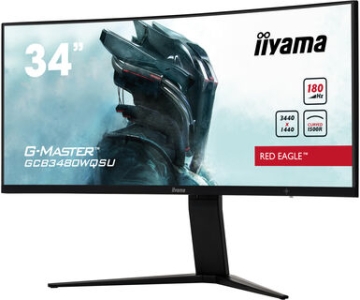 iiyama G-MASTER GCB3480WQSU-B1 computer monitor 86,4 cm (34\") 3440 x 1440 Pixels UltraWide Quad HD LCD Zwart