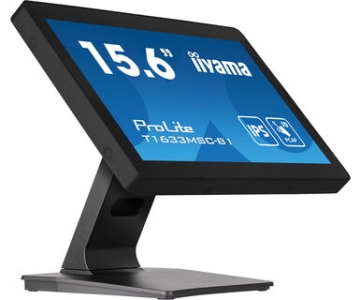 iiyama ProLite T1633MSC-B1 computer monitor 39,6 cm (15.6\") 1920 x 1080 Pixels Full HD LCD Touchscreen Zwart