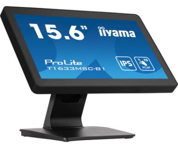 iiyama ProLite T1633MSC-B1 computer monitor 39,6 cm (15.6\") 1920 x 1080 Pixels Full HD LCD Touchscreen Zwart