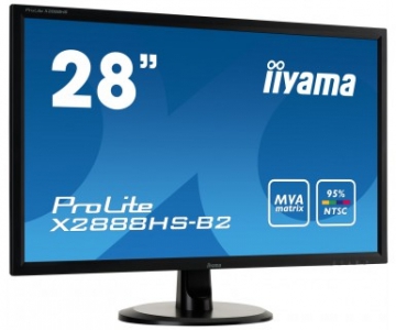 iiyama ProLite X2888HS-B2 computer monitor 71,1 cm (28\") 1920 x 1080 Pixels Full HD LED Zwart