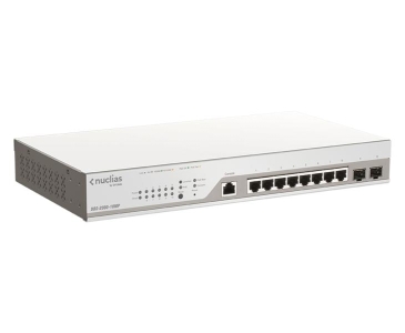 D-Link DBS-2000-10MP/E netwerk-switch Managed L2 Gigabit Ethernet (10/100/1000) Power over Ethernet (PoE) Grijs