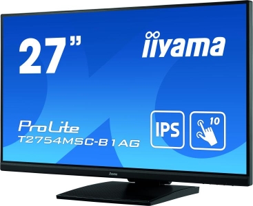 iiyama ProLite T2754MSC-B1AG touch screen-monitor 68,6 cm (27\") 1920 x 1080 Pixels Multi-touch Multi-gebruiker Zwart