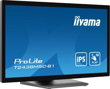 iiyama ProLite computer monitor 60,5 cm (23.8\") 1920 x 1080 Pixels Full HD LED Touchscreen Zwart