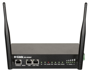 D-Link DIS-2650AP draadloos toegangspunt (WAP) 1200 Mbit/s Zwart Power over Ethernet (PoE)