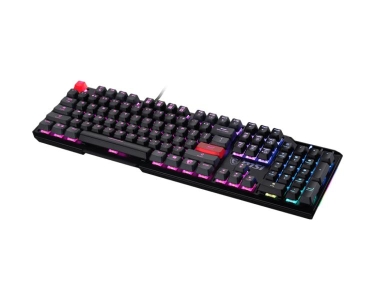 MSI Vigor GK41 Dusk LR US toetsenbord USB QWERTY Engels Zwart