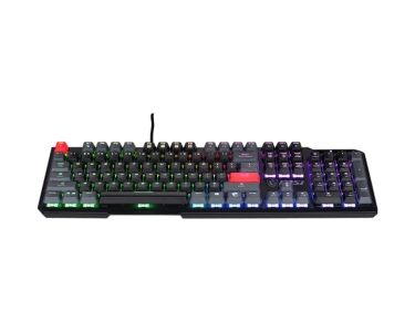 MSI Vigor GK41 Dusk LR US toetsenbord USB QWERTY Engels Zwart