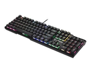 MSI Vigor GK41 LR US toetsenbord USB QWERTY Engels Zwart