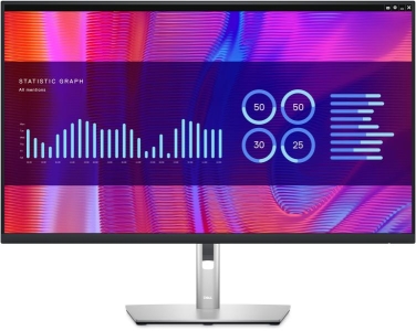 DELL P Series P3223DE 80 cm (31.5\") 2560 x 1440 Pixels Quad HD LCD Zwart