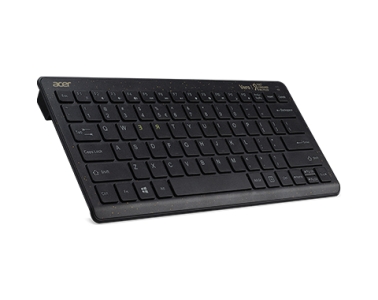 Acer GP.ACC11.02I toetsenbord Inclusief muis RF Draadloos QWERTY US International Zwart