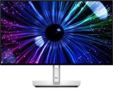 DELL UltraSharp U2424HE computer monitor 60,5 cm (23.8\") 1920 x 1080 Pixels Full HD LCD Zwart, Zilver