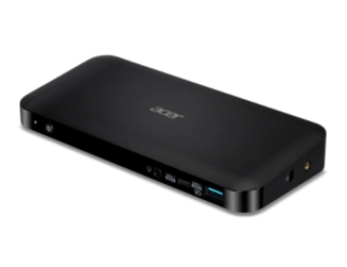 Acer ADK210 Bedraad USB 3.2 Gen 2 (3.1 Gen 2) Type-C Zwart