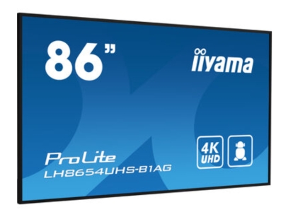 iiyama ProLite To Be Updated computer monitor 2,17 m (85.6\") 3840 x 2160 Pixels 4K Ultra HD LED Zwart