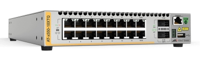 Allied Telesis AT-X550-18XTQ-30 netwerk-switch Managed L3 10G Ethernet (100/1000/10000) Grijs