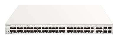 D-Link DBS-2000-52MP/E netwerk-switch Managed L2 Gigabit Ethernet (10/100/1000) Power over Ethernet (PoE) Wit