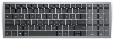 DELL KB740 toetsenbord RF-draadloos + Bluetooth QWERTY US International Grijs, Zwart