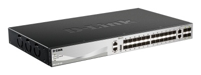 D-Link DGS-3130-30S/E netwerk-switch Managed L3 10G Ethernet (100/1000/10000) Grijs