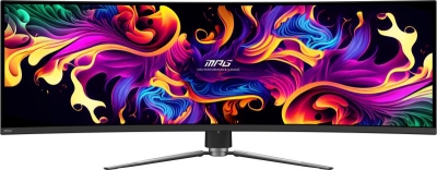 MSI MPG 491CQP QD-OLED computer monitor 124,5 cm (49\") 5120 x 1440 Pixels DQHD QDOLED Zwart