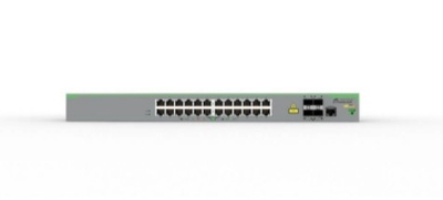 Allied Telesis AT-FS980M/28DP Managed L3 Fast Ethernet (10/100) Power over Ethernet (PoE) Grijs