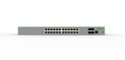 Allied Telesis AT-FS980M/28DP Managed L3 Fast Ethernet (10/100) Power over Ethernet (PoE) Grijs