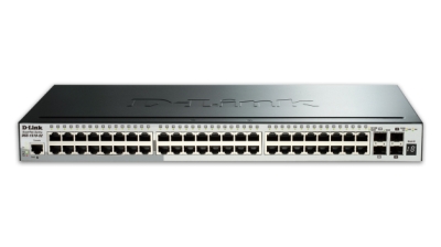 D-Link DGS-1510-52X netwerk-switch Managed L3 Gigabit Ethernet (10/100/1000) 1U Zwart