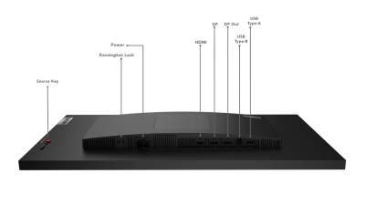 Lenovo ThinkVision P27q-30 LED display 68,6 cm (27\") 2560 x 1440 Pixels Quad HD Zwart