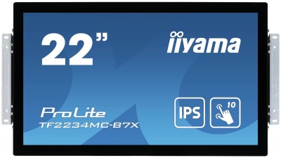 iiyama ProLite TF2234MC-B7X touch screen-monitor 54,6 cm (21.5\") 1920 x 1080 Pixels Multi-touch Multi-gebruiker Zwart