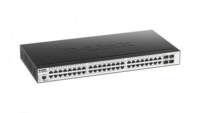 D-Link DGS-3000-52X netwerk-switch Managed L2 Gigabit Ethernet (10/100/1000) Zwart 1U